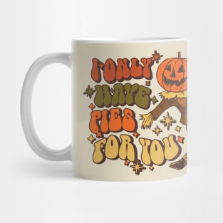 Retro Pumpkin Jokes Fall Halloween Pumpkin Fall Vintage Pumpkin Face Mug